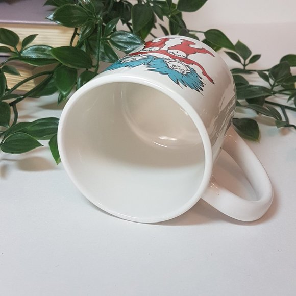 Set of 2 Vintage Mugs "Real Moms Make Twins" and Dr. Seuss Thing 1 and Thing 2 - Picture 14 of 16